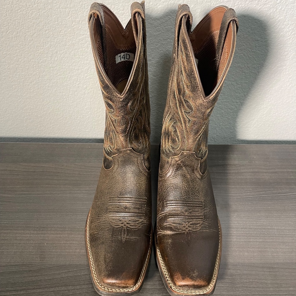 Ariat Men's 14D Cowboy Boots Brown